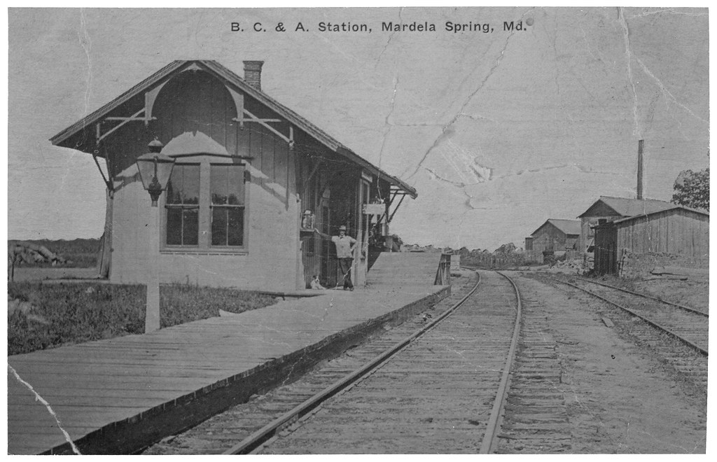 Mardela Springs, MD. B.C.&A. Station 20160961147 Flickr
