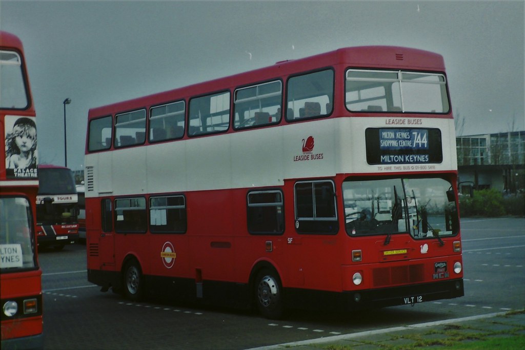 London Buses Leaside Buses VLT 12 Milton Keynes c 1989 Flickr