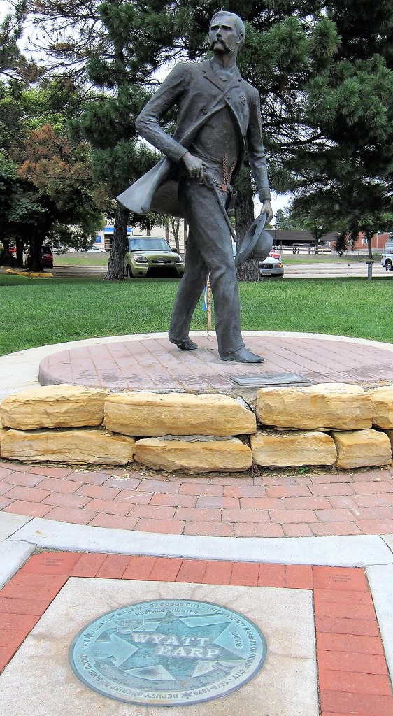 Wild West "Wyatt Earp" Dodge City, Kansas Wyatt Earp, in… Flickr