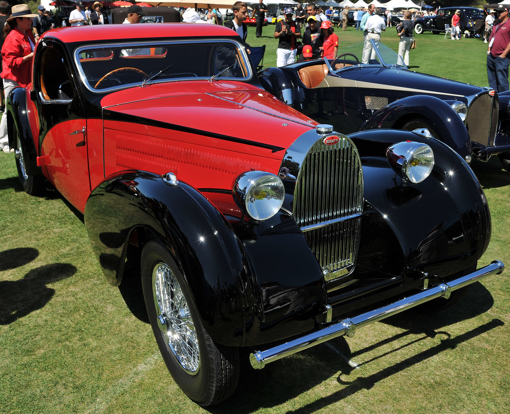 1929 Type 57 Bugatti Type 57 Bugatti was photographed at