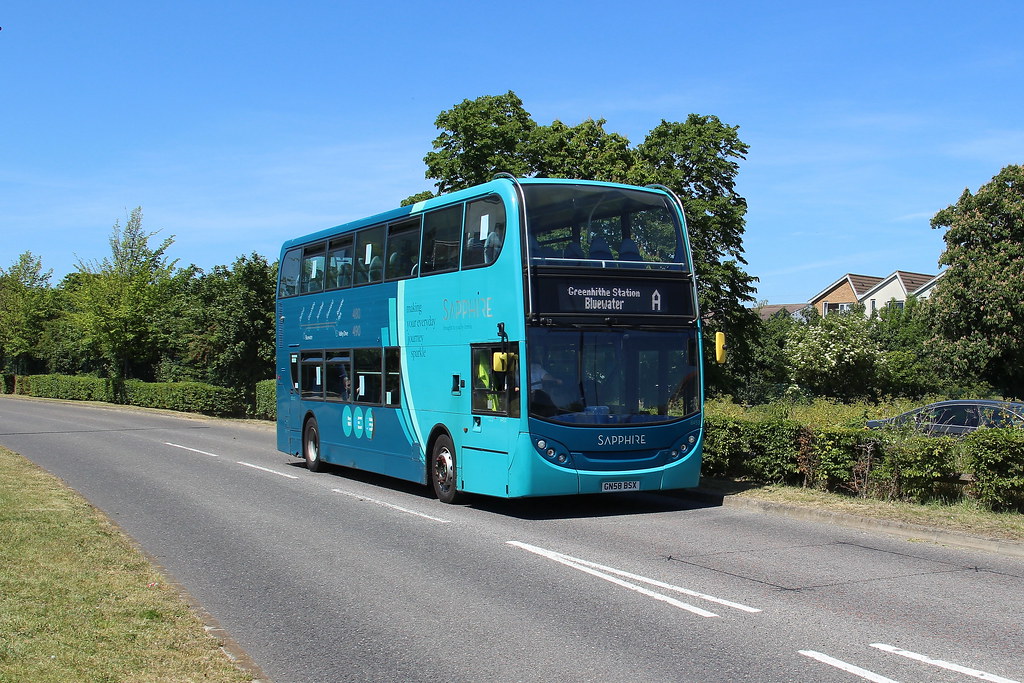 Arriva Kent Thameside GN58 BSX In March 2020 the three