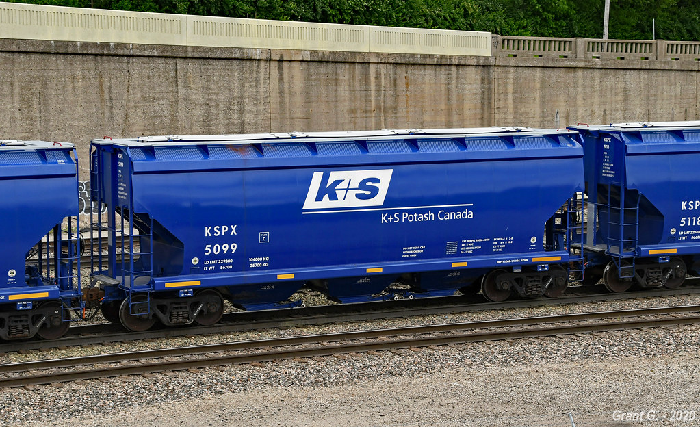 KSPX Covered Hopper Car No. 5099 in Kansas City, MO Flickr