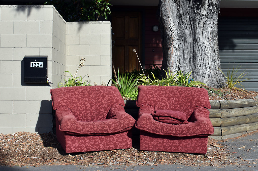 two chairs Christchurch, New Zealand Stephen Trinder Flickr