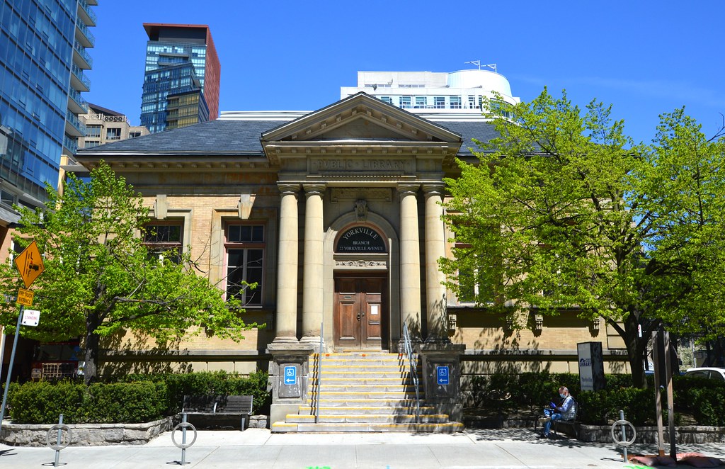 Yorkville Public Library. 22 Yorkville Avenue. Tor… Flickr