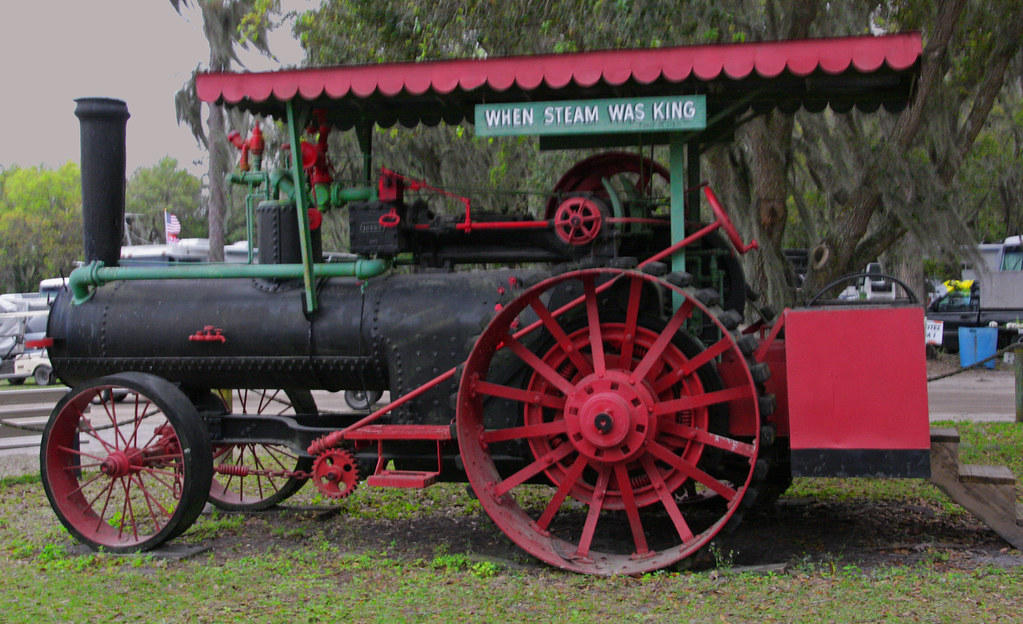 Steam Tractor, Tractor & Flywheel Engine Show, Ft Meade, F… Flickr