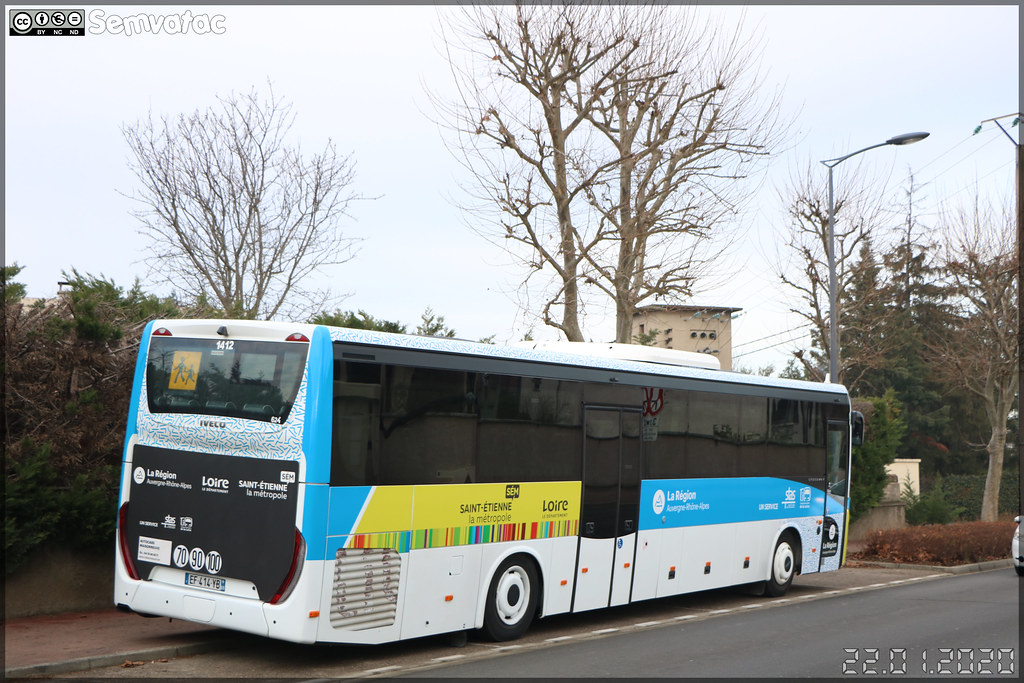 Iveco Bus Crossway Autocars Maisonneuve n°1412 / Auvergn… Flickr