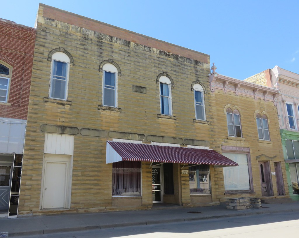 I.O.O.F. Hall (Wilson, Kansas) Built in 1884 in Italianate… Flickr
