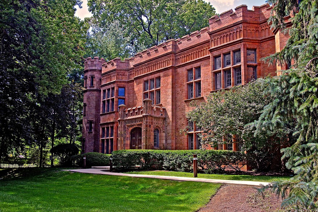 Alnwick Hall in Morristown, NJ One of many elaborate house… Flickr