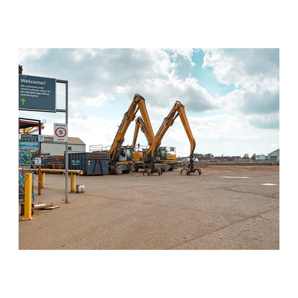 Scrap Yard Great Yarmouth, Norfolk, UK, May 2020 John Pettigrew