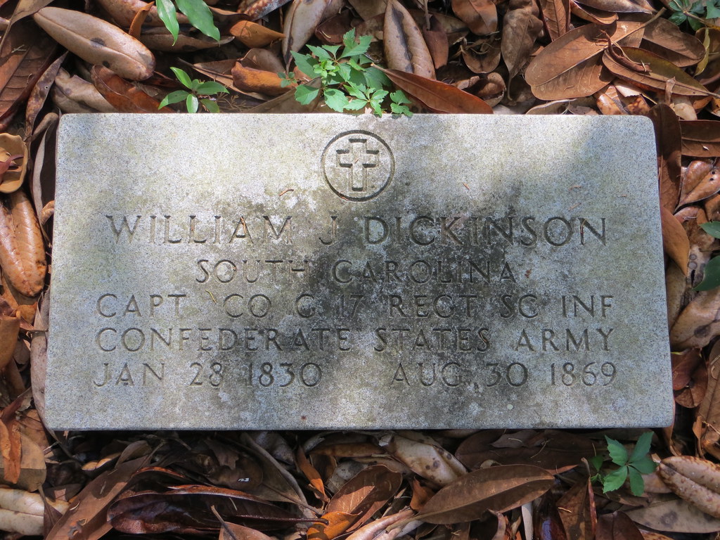 GS William J Dickinson Monticello FL Roseland Cemetery Sou… Flickr