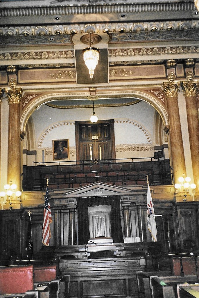 Illinois State Capitol Springfield Illinois Senate Cha… Flickr