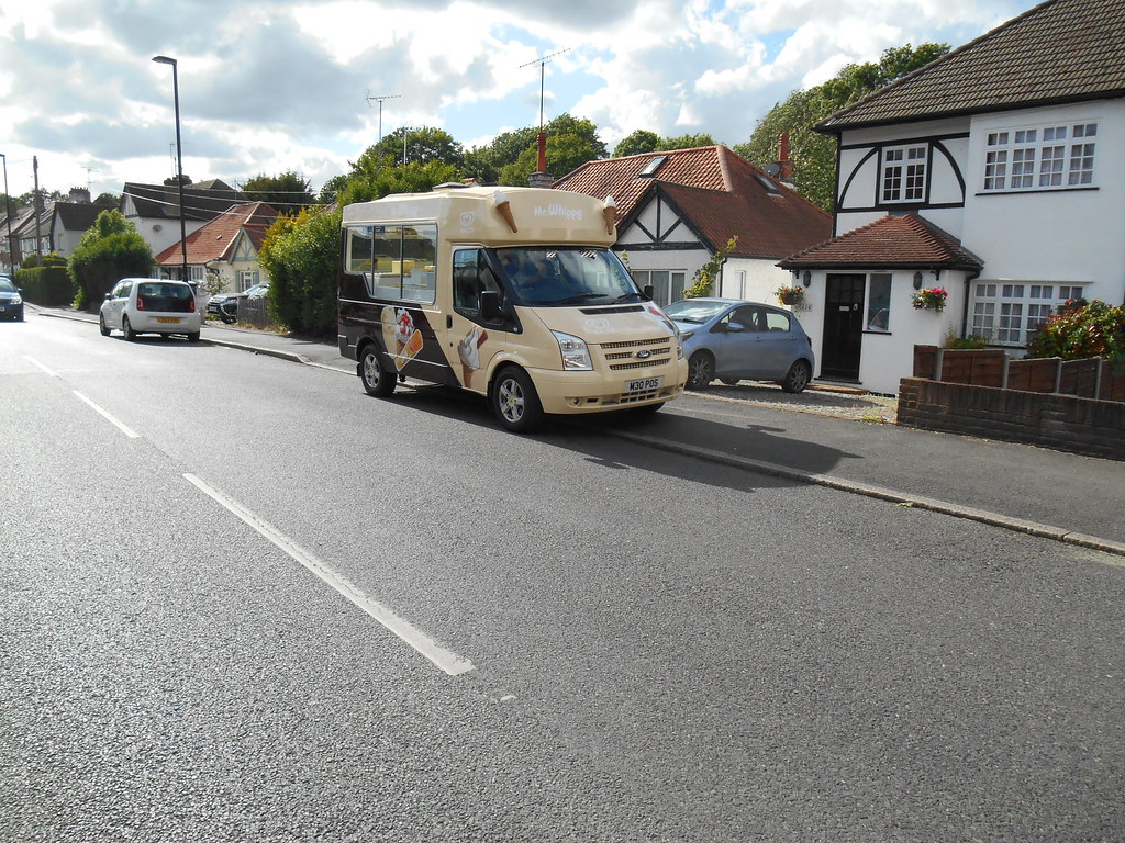 M30 POS Ford Transit ice cream van on Chipstead Valley Roa… Flickr
