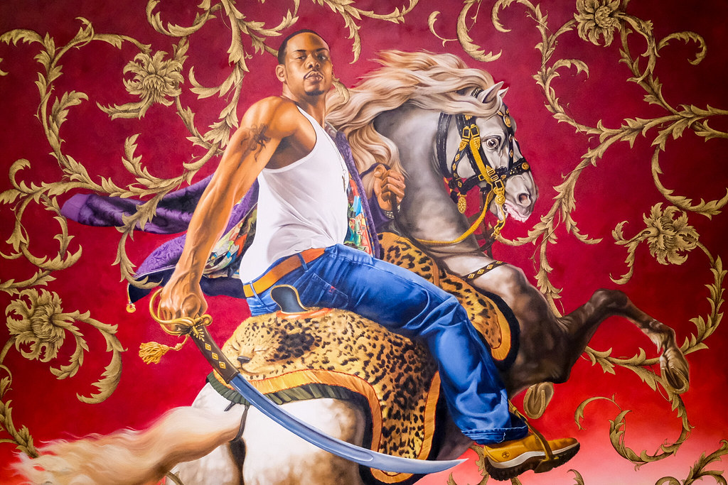 Officer of the Hussars Kehinde Wiley’s “Officer of the Hus… Flickr