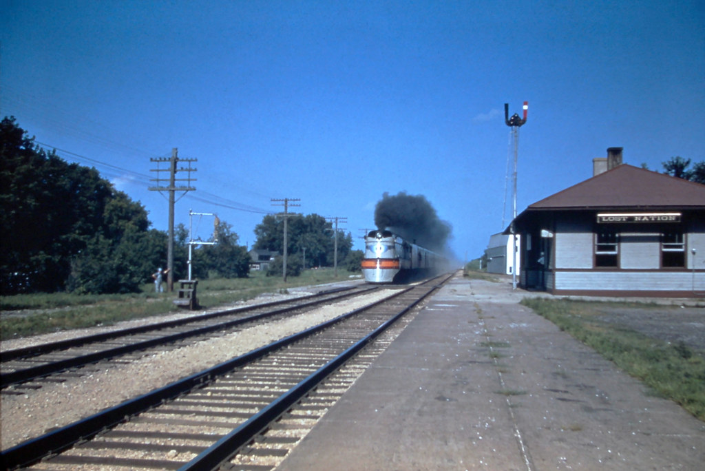 MILW Lost Nation, IA 1940s Carl Solheim Collection Flickr