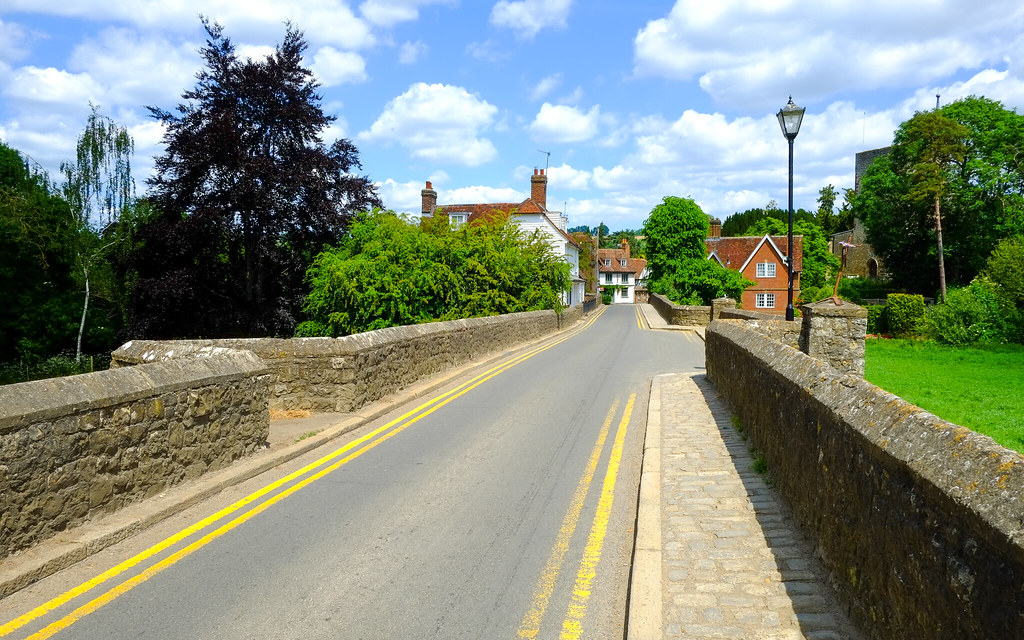 Yalding Bridge Kent Yalding in Kent..Yalding in Kent is