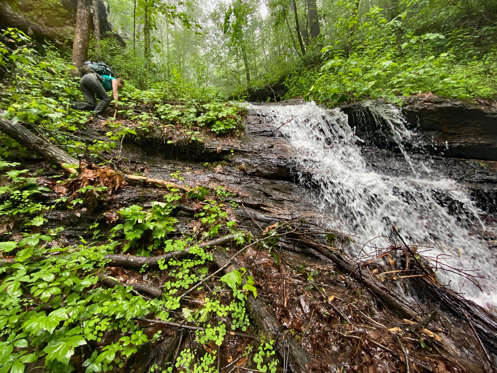 Waterfall along Hamlin Creek Jack Flickr