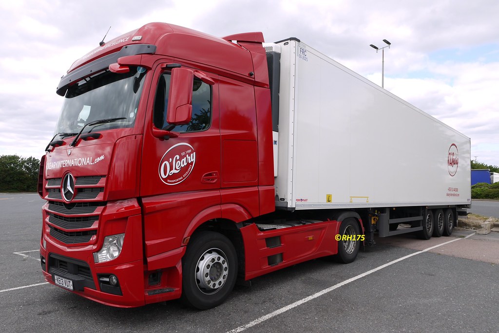 1970 Mercedes Actros Thurrock At Motorway Services RH175 Flickr