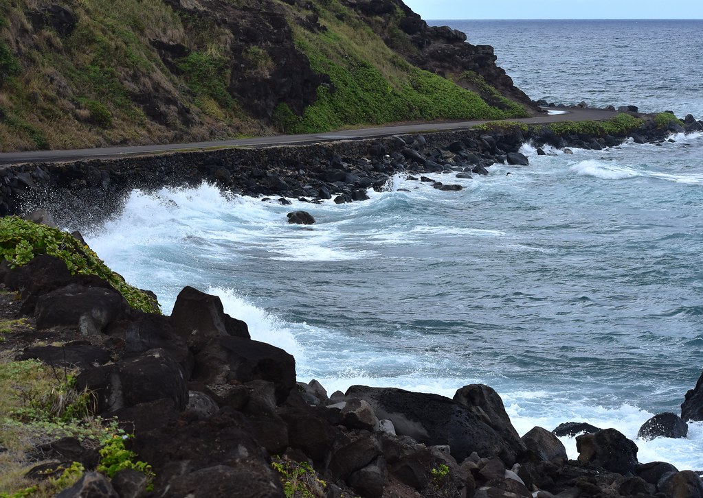 Kamehameha road Kamehameha Highway (Hwy 450) or Kam Hwy is… Flickr