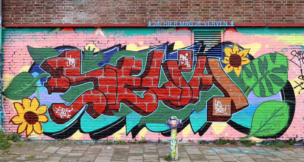 Graffiti in Amsterdam Graffiti at the NDSM wolfgang josten Flickr