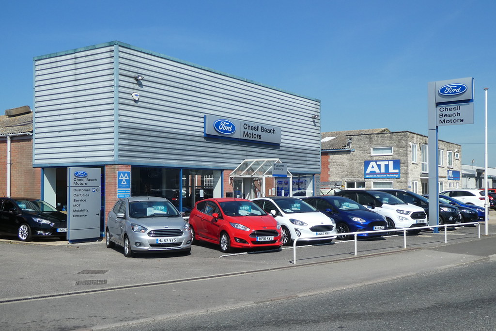 Chesil Beach Motors Weymouth's Main Ford Dealership. Andrew Bone