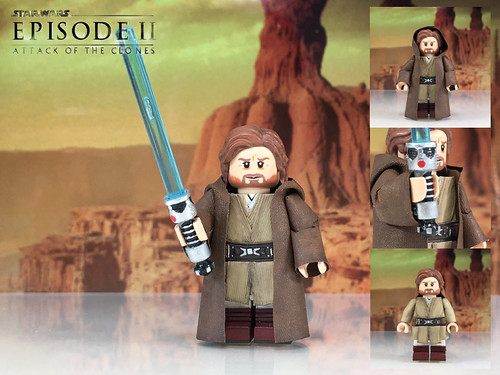 LEGO custom ObiWan Kenobi from Star Wars Attack of the C… Flickr
