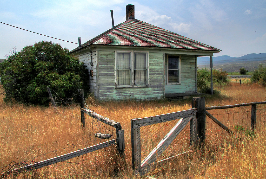 By the Tracks Old railroad house along the Union Pacific R… Flickr