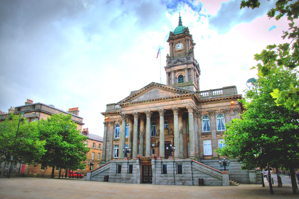 Hamilton Square in Birkenhead, Wirral, England is a town s… Flickr