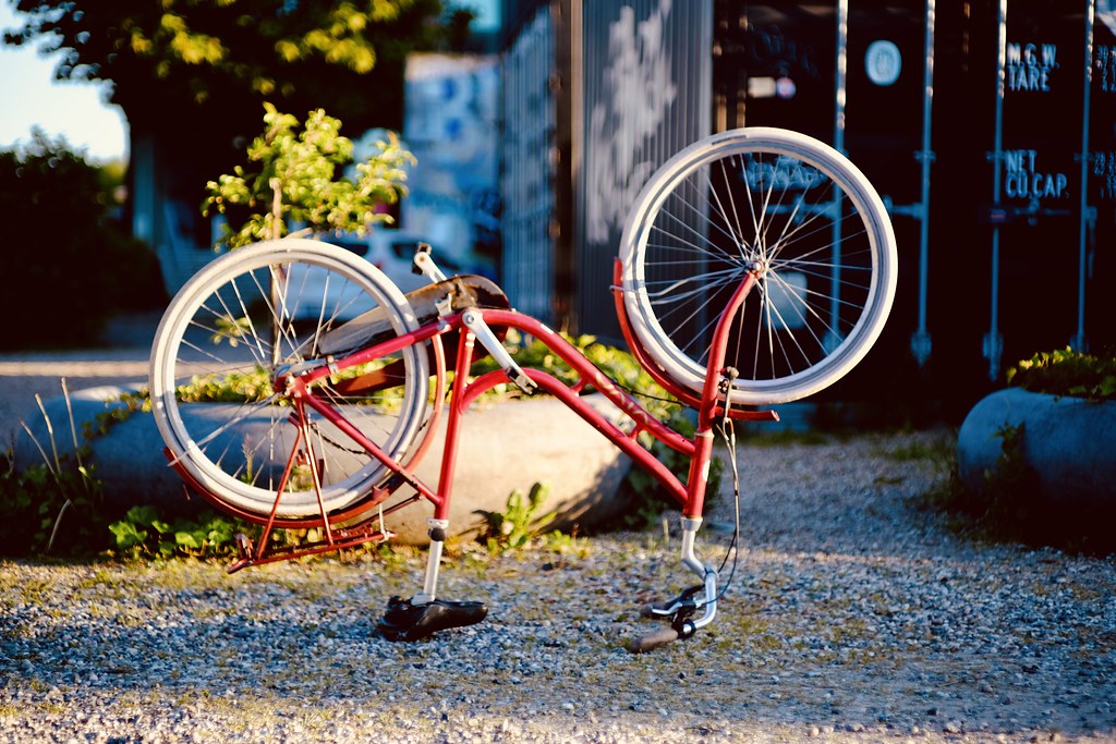 Upside down bike Svend Mikael Hansen Flickr