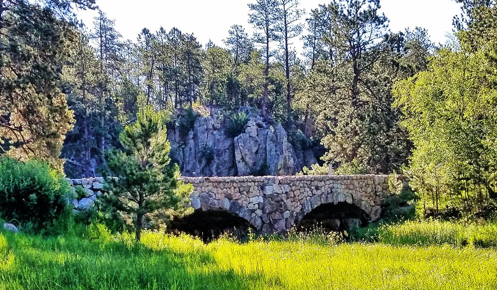 French Creek Bridge Custer State Park Custer County SD (1) a photo