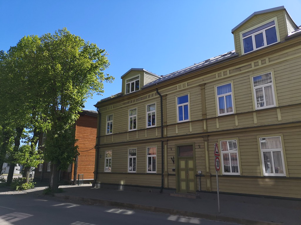 Houses on Klaipedas Street in Liepaja (Libau), western Lat… Flickr
