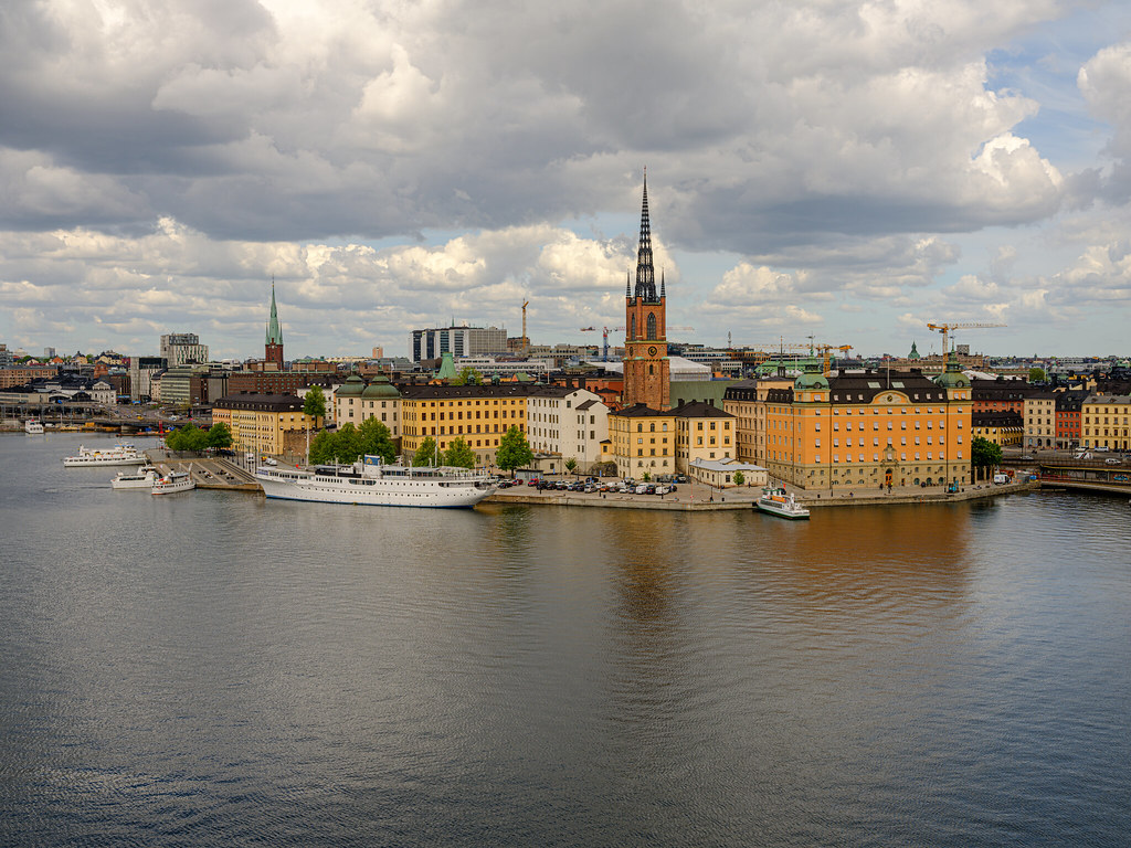 Stockholm in colour Stockholm view in centrum the small … Flickr