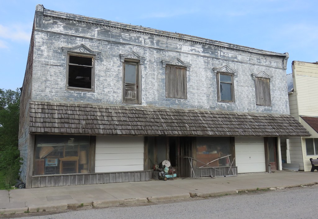 Storefront Building (Esbon, Kansas) Esbon is located in we… Flickr