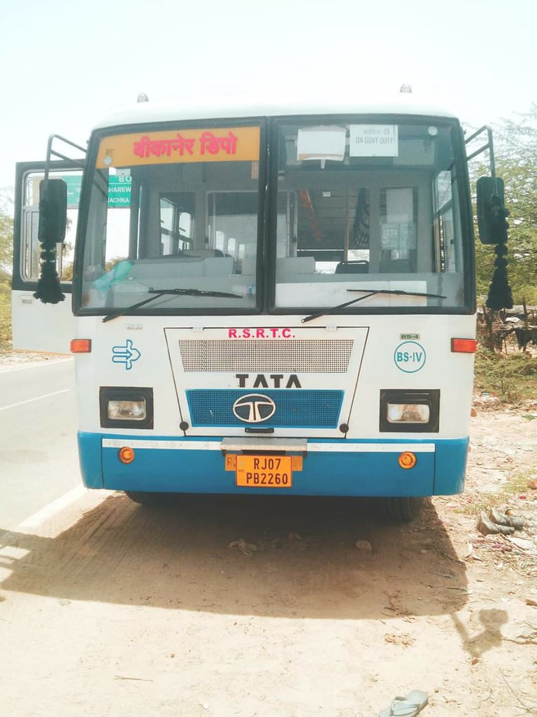 RSRTC Bus. Bikaner To Jodhpur Rajasthan state road transpo… Flickr