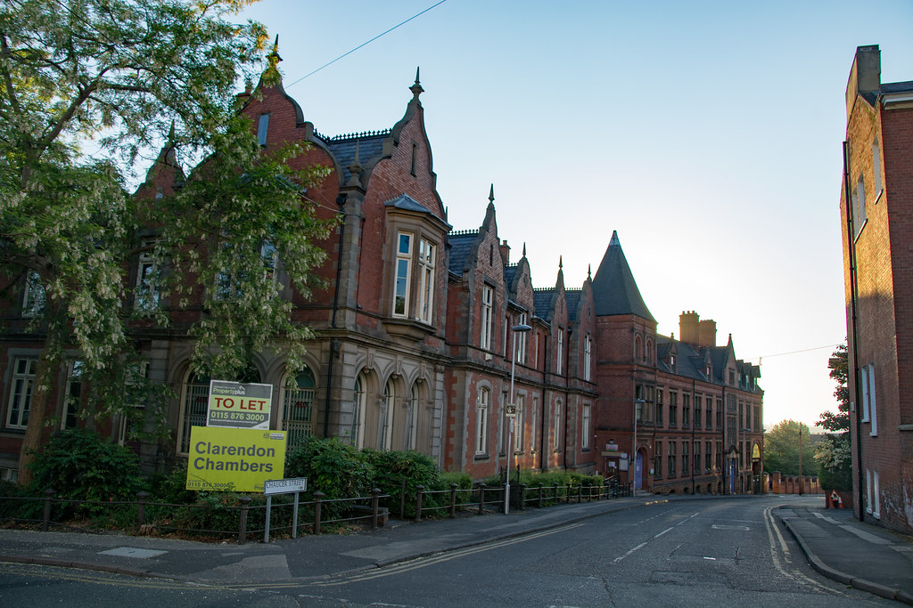 Chaucer Street, Nottingham, Nottinghamshire.jpg Edward Kendal Flickr