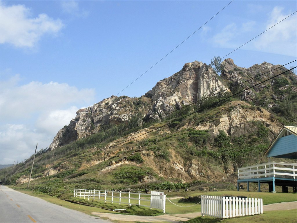Sleeping Giant rock formation, Ermy Bourne Highway, St. An… Flickr