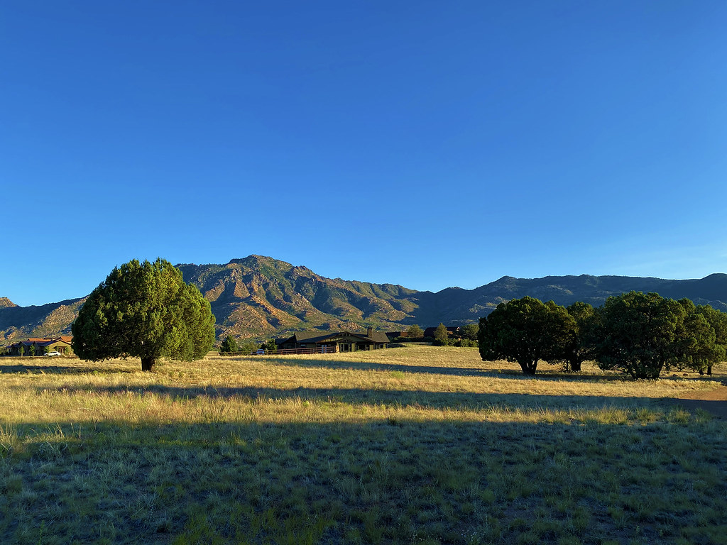 Lines and shadows American Ranch, Prescott, Arizona, June