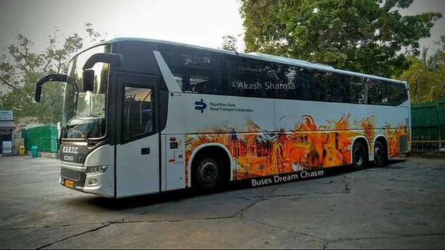 RSRTC Scania 13.7 HD Multi Axle Super Luxury Bus ...