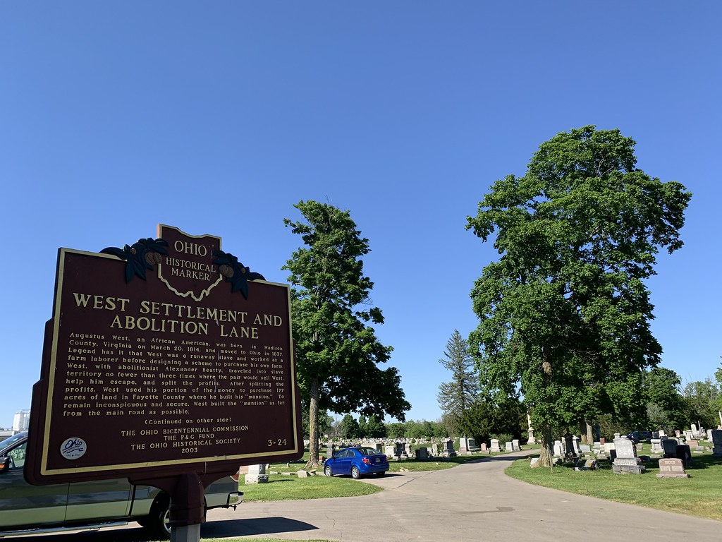 West Settlement and Abolition Lane Ohio Historical Marke… Flickr