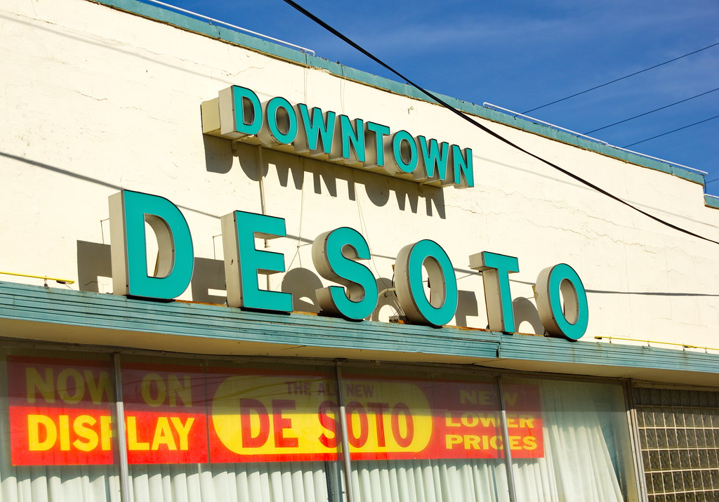 DeSoto Car Dealer Clinton Historic District, Clinton, Miss… HMBSoFL