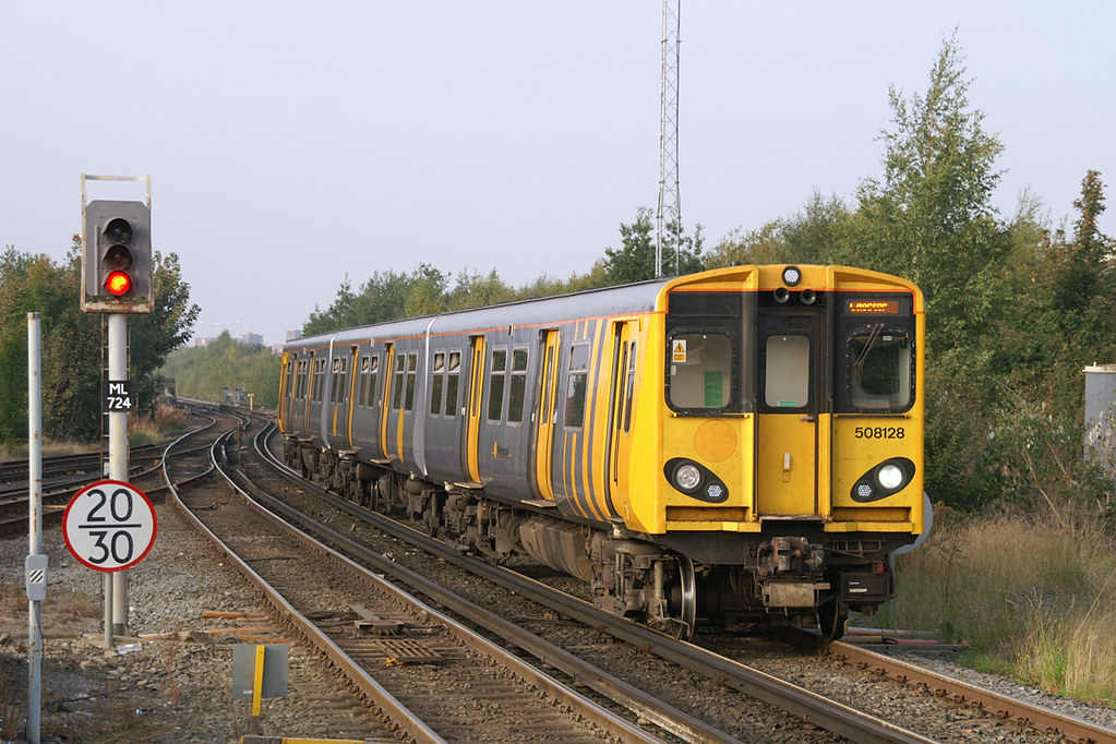 Merseyrail 508128 Rock Ferry Neil Pulling Flickr