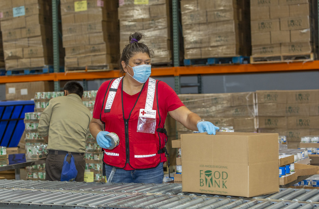 LA Food Bank June 5, 2020 Flickr