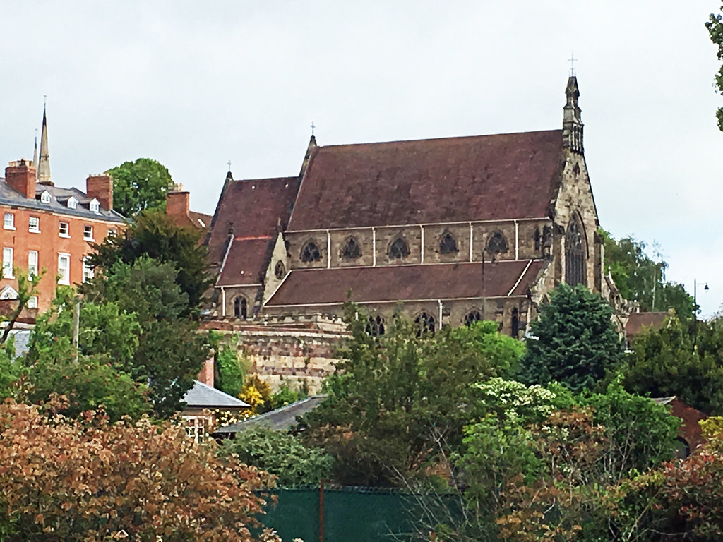 B466 Shrewsbury Cathedral on Hill Paul Scott Flickr