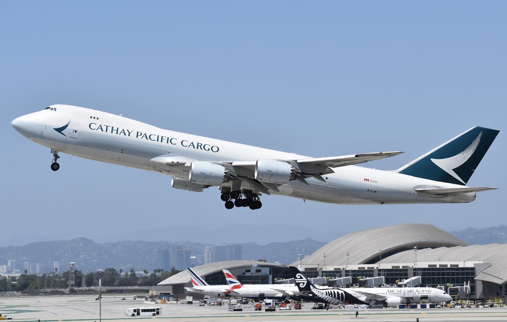 Cathay Pacific Cargo 7478F BLJN CX3281 to PDX Jack Cook SoCal