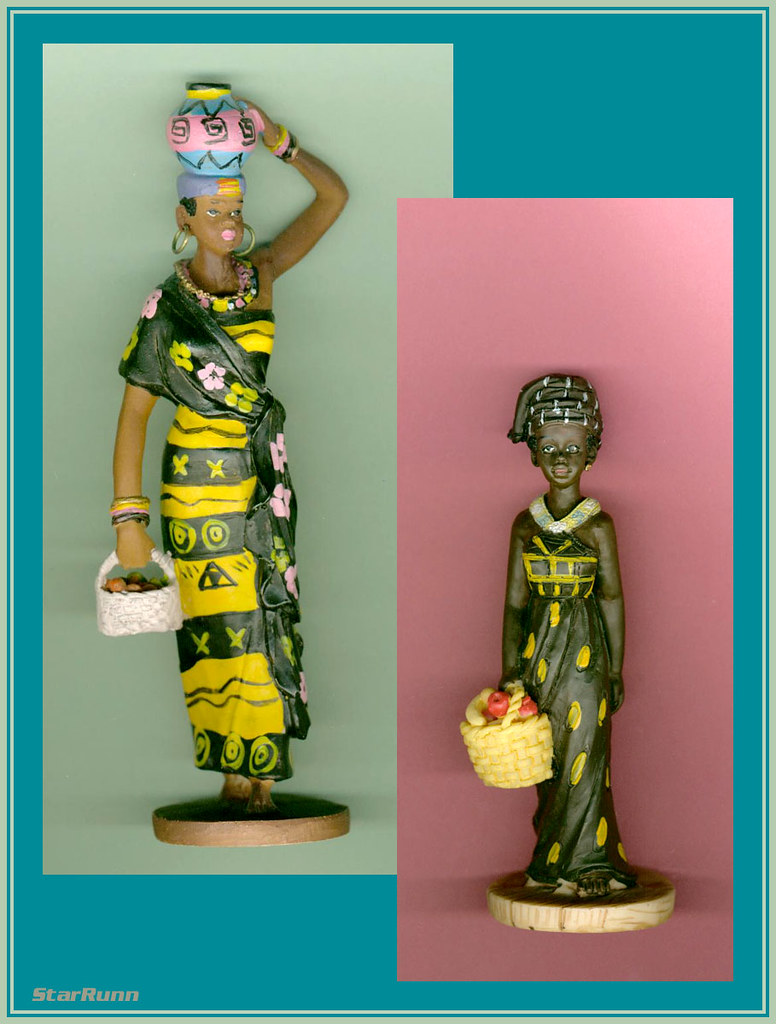 Resin Figures Ladies 38 & 39 Resin figurines from the 99… Flickr