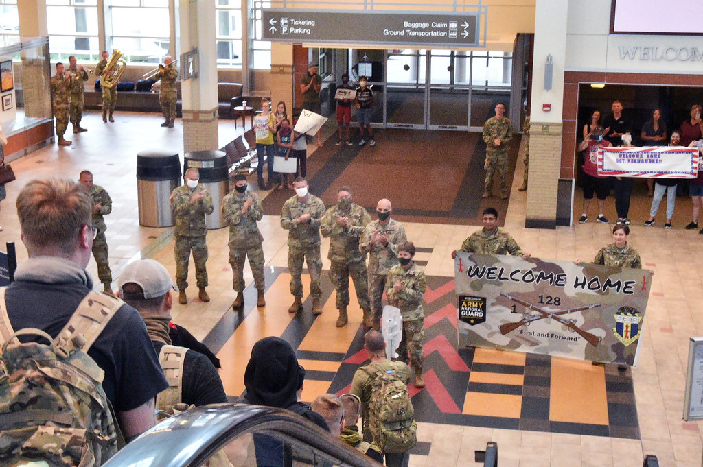 Wisconsin Army Guard Soldiers back in Wisconsin from Afghanistan