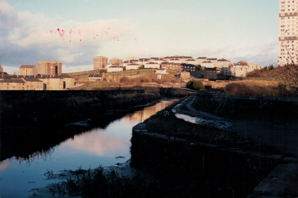 Forth & Clyde Canal, Maryhill Aqueduct, 1984 Stuart McKenna Flickr