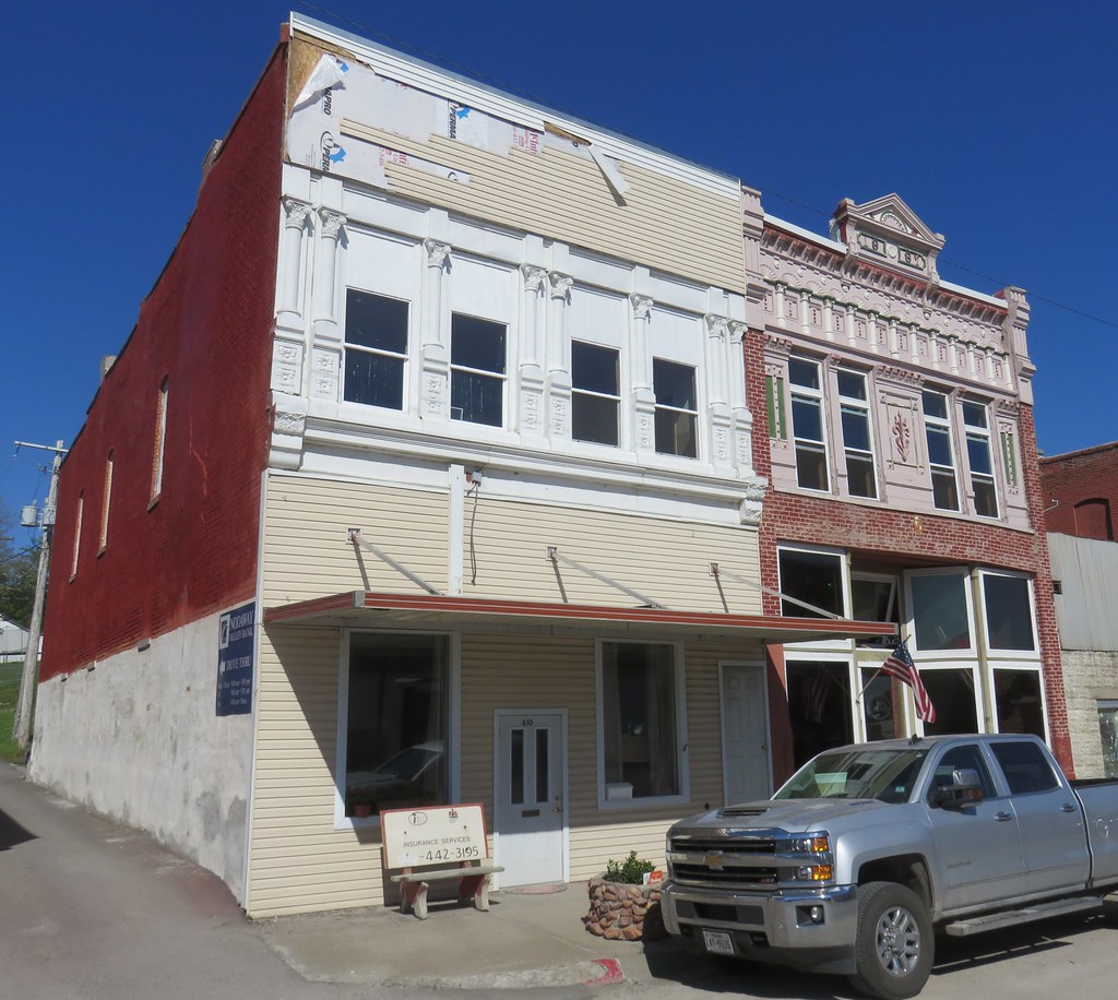 Storefront Buildings (Mound City, Missouri) This Italianat… Flickr