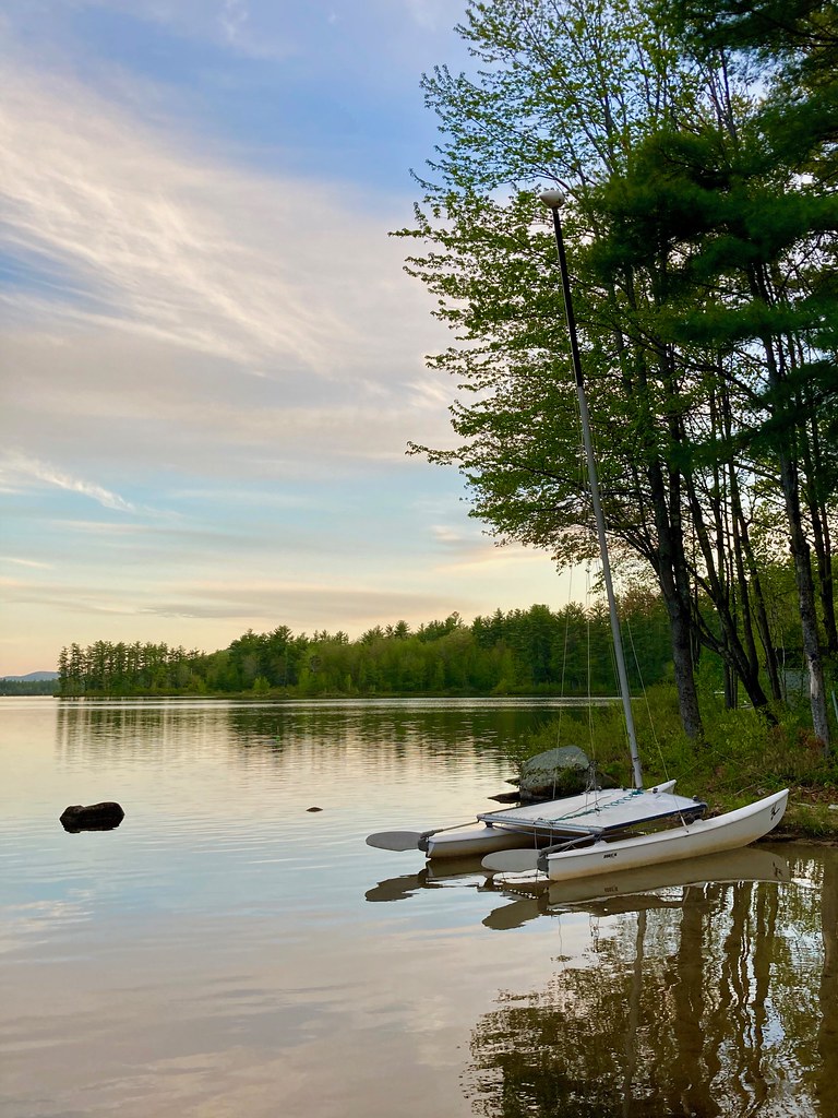 Dusk on the pond Jesse Southwick Flickr