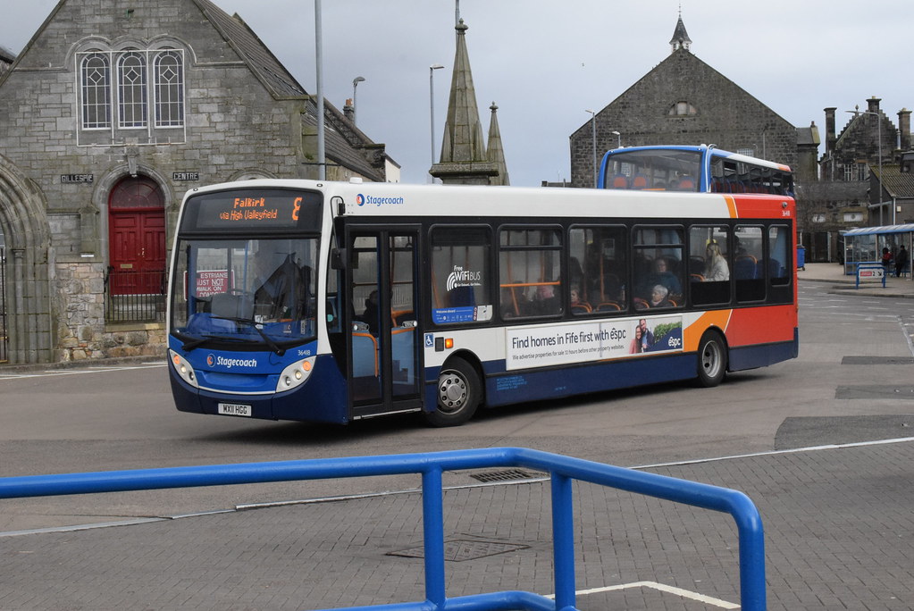 SES 36411 Dunfermline bus station Stagecoach East Scotla… Flickr