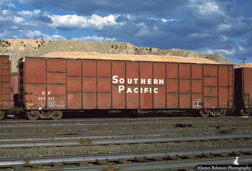 Southern Pacific Wood Chip Gondola A Southern Pacific wood… Flickr